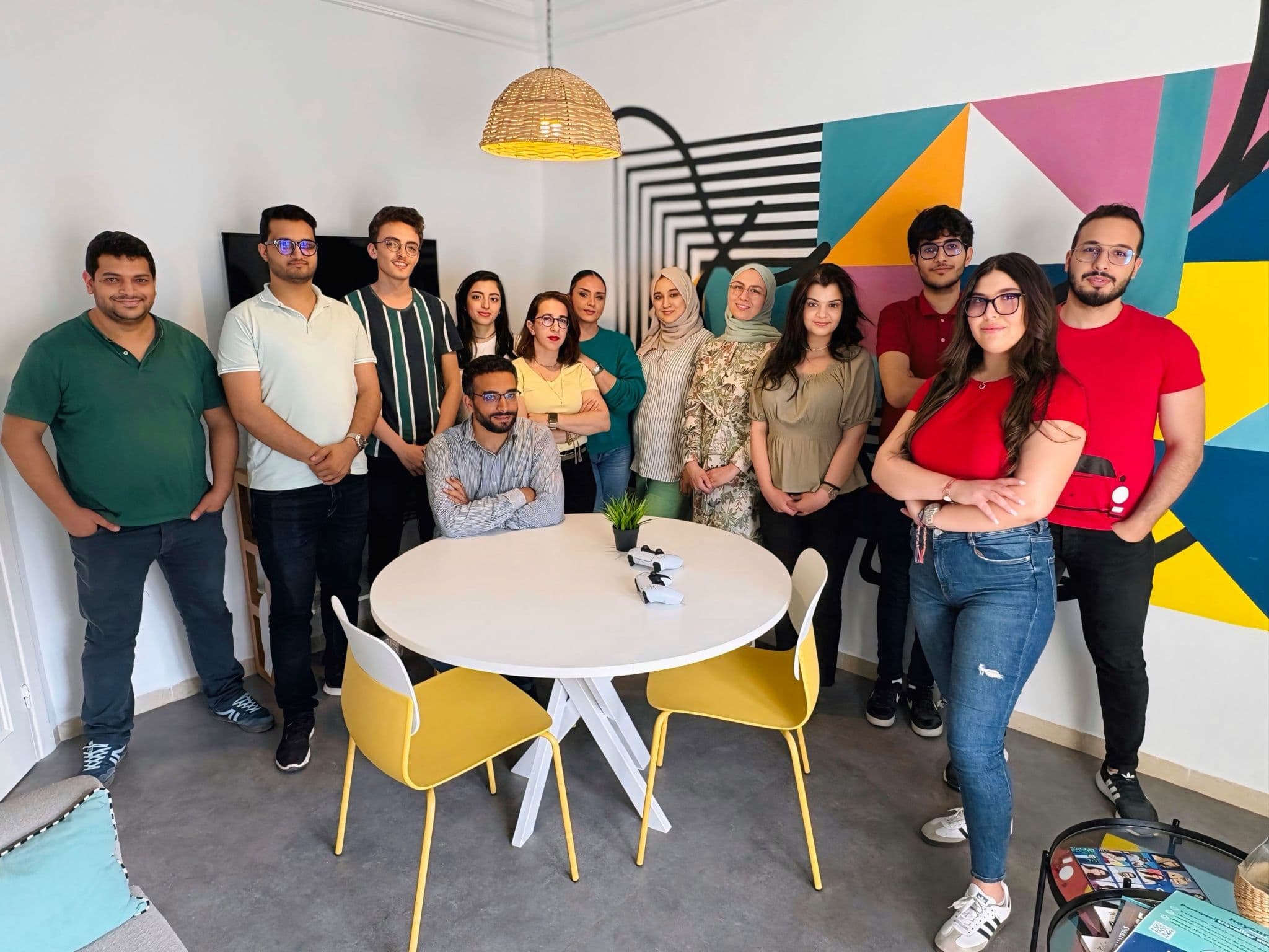 L’équipe AXELITES réunie dans les bureaux pendant un atelier RSE