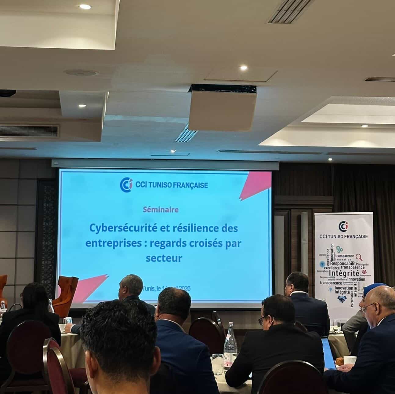 Séminaire sur la cybersécurité et la résilience des entreprises organisé par la CCITF — Image 1 sur 6