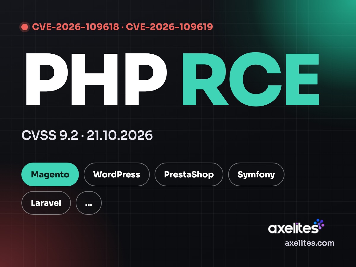 Critical PHP vulnerabilities October 2026: risks and fixes | AXELITES