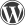 Logo du CMS Wordpress - Pour le développement des sites web